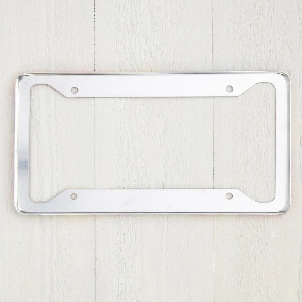NATURAL LIFE Colorful Floral Car License Plate Cover Frame Boho “Let’s Just Go!” - Picture 5 of 5